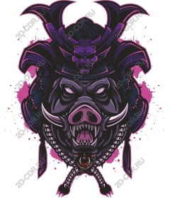  Fierce warrior-wild boar