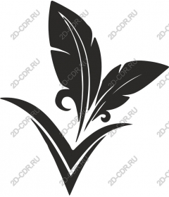 Stylized leaf