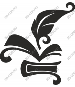  Elegant feather and a sheet