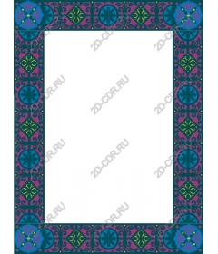  Bright decorative border