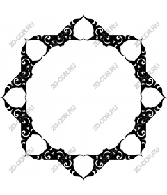 Improve your creative projects with the help of this exquisite vector illustration", stunning black decorative frame, ideal for various applications. This elegant design is intricate swirls and motifs of leaves, doba