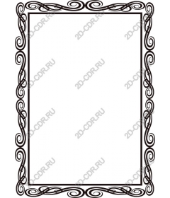  Elegant decorative frame