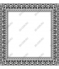  Black frame, heart