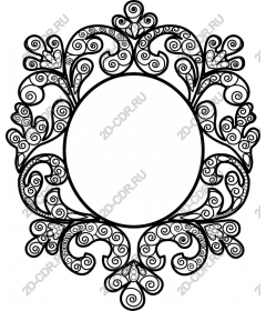 Exquisite decorative frame