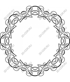  Celtic knot circle