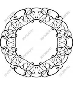  Complex circular border