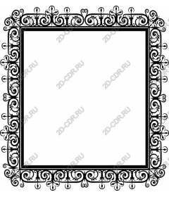  Elegant decorative frame