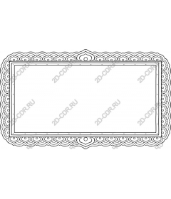  Elegant decorative frame