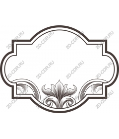  Elegant floral border