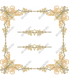  Elegant decorative frame