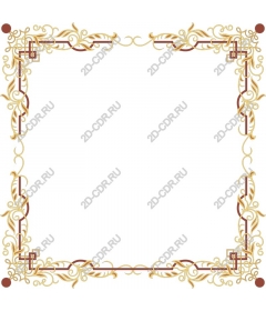  Elegant decorative border