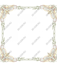 Vintage decorative frame - elegant border