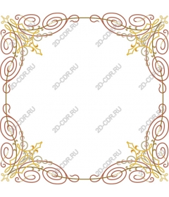  Elegant decorative frame
