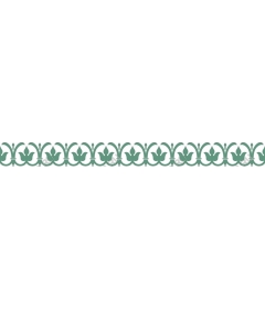  Elegant floral border