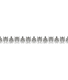  Elegant floral border