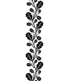  Elegant black vine
