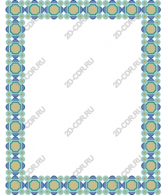 Elegant geometric frame