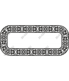 Exquisite vintage frame