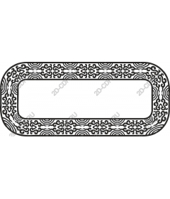  Elegant frame-wave