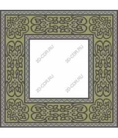 Exquisite vintage frame