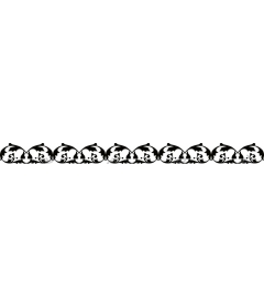  Elegant black and white seamless pattern