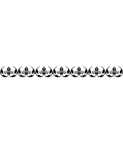 Exquisite Fleur de Lis