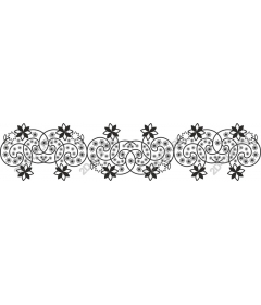 Vintage floral pattern
