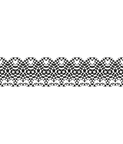 Geometric pattern of the chessboard