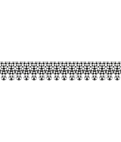  Black and white pattern "harlequin"