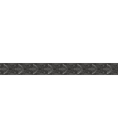 Geometric triangle border