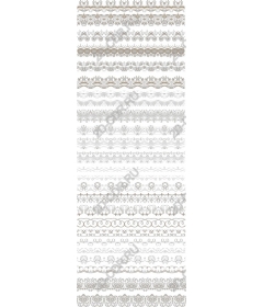  Collection of elegant lace patterns