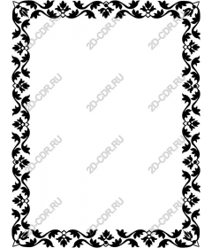  Elegant black floral fringe