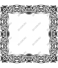  Elegant decorative frame