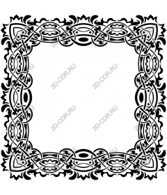  Celtic decorative frame
