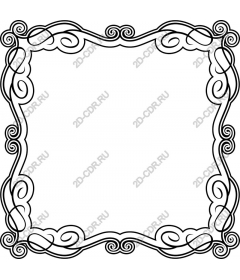  Decorative frame border