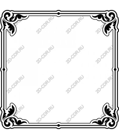 Exquisite decorative frame