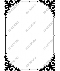 Exquisite vintage frame