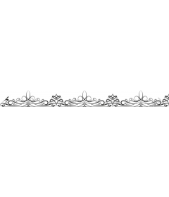 Vintage ornament-curl