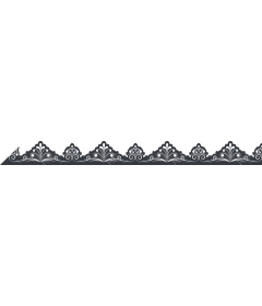  Elegant lace edging