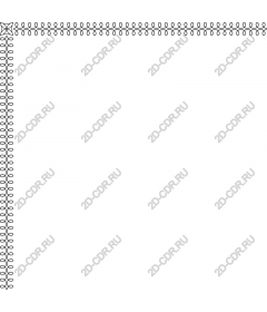  Complex loop border
