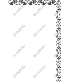 Decorative border Flourish