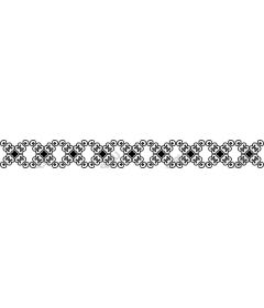  Elegant black and white seamless pattern