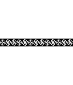 Geometric zigzag pattern