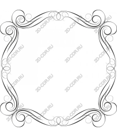  Elegant decorative frame