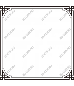  Decorative frame "Vintage elegance"