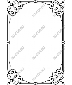  Elegant decorative frame