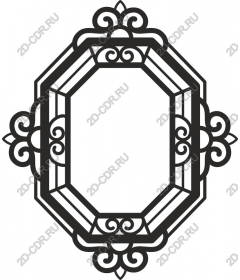 Exquisite decorative frame