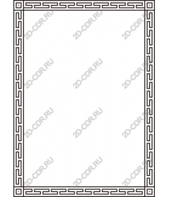  Elegant geometric border