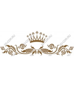 Exquisite stroke crown