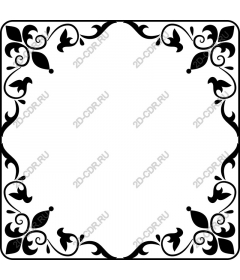 Floral frame